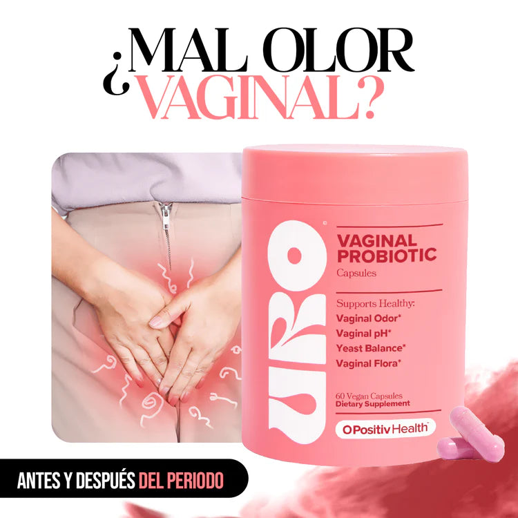 Probiótico Vaginal URO Para Mujer Equilibrio de PH