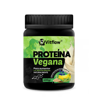 PROTEINA VEGANA HOMBRES AUMENTO TESTOSTERONA