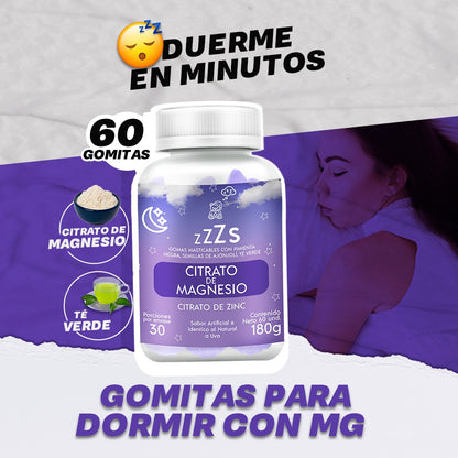 Gomitas Para Dormir Magnesio X 60 Unid