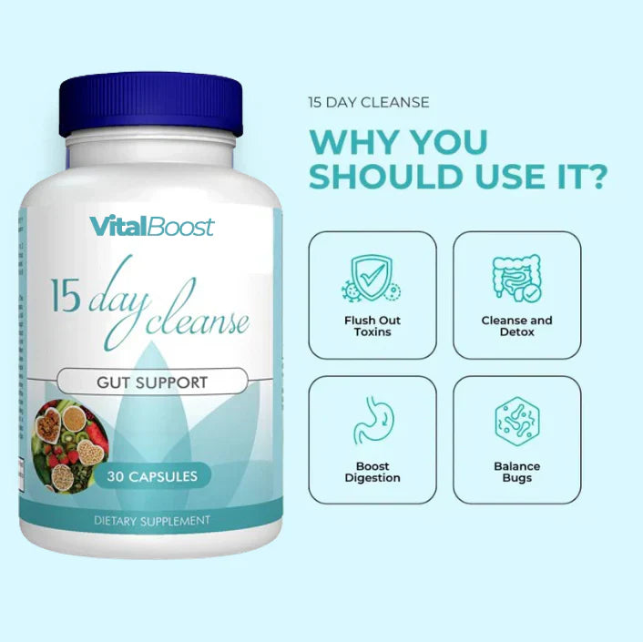 15 Day Gut Cleanse - De 15 Dias Para Limpiar El Colon