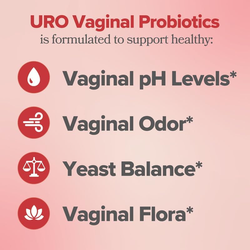 Probiótico Vaginal URO Para Mujer Equilibrio de PH