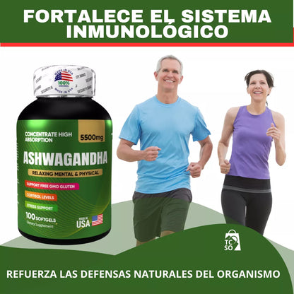 Ashwagandha Americano Estrés Ansiedad Repara Sueño