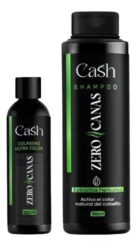 CASH SHAMPOO ZERO CANAS + TRATAMIENTO DE COLAGENO