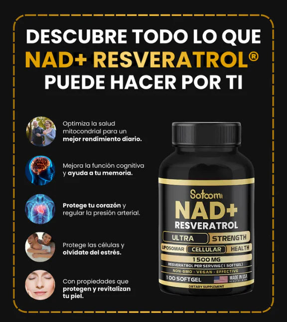 NAD + RESVERATROL 1500 MG