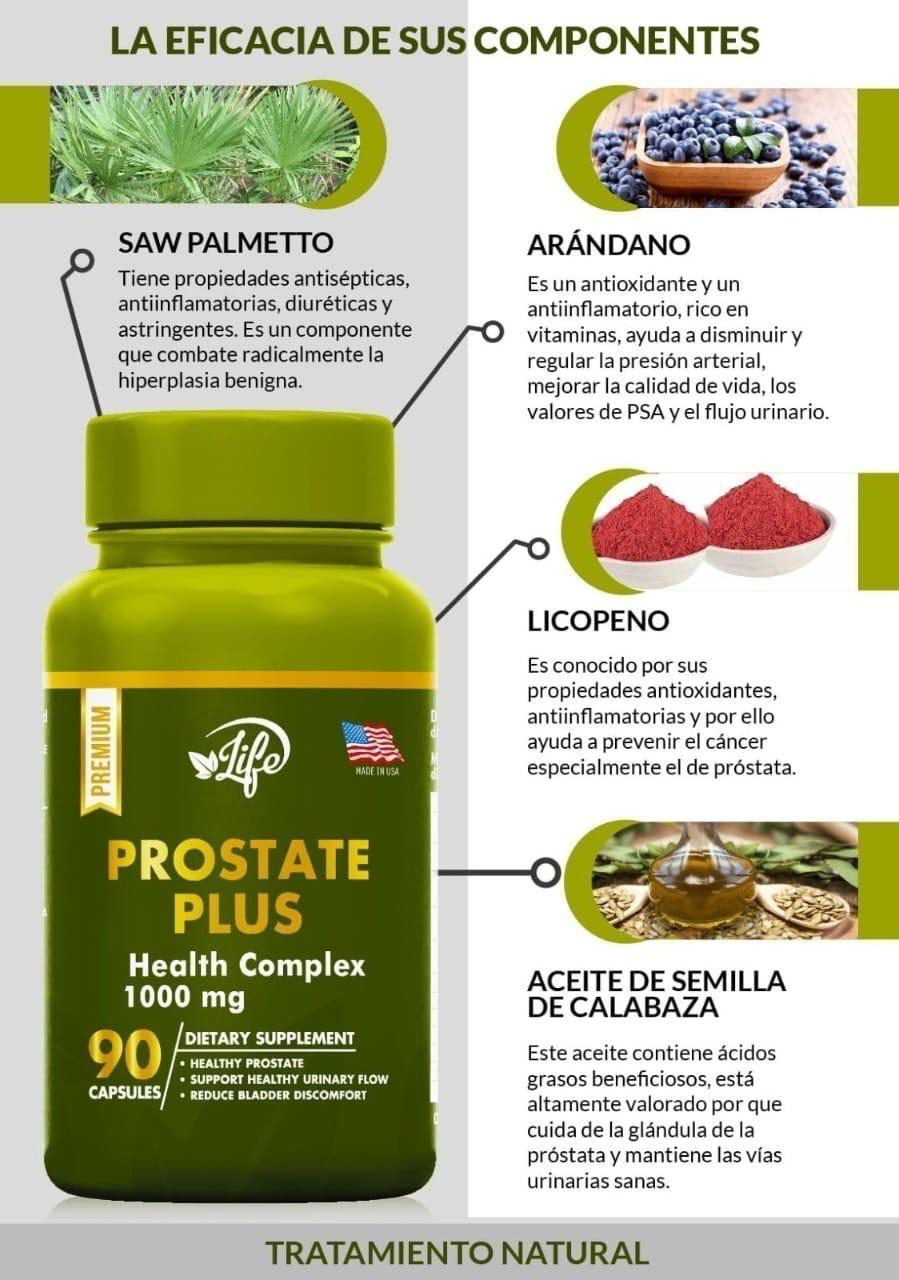 PROSTATE PLUS: Tu aliado natural para una próstata saludable