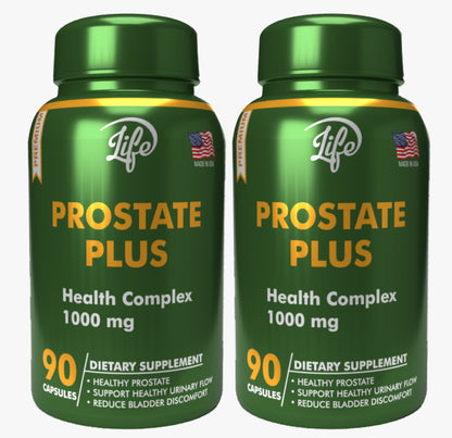 PROSTATE PLUS: Tu aliado natural para una próstata saludable