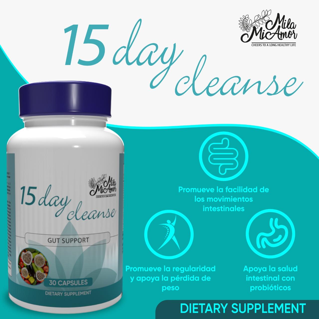 15 Day Gut Cleanse - De 15 Dias Para Limpiar El Colon