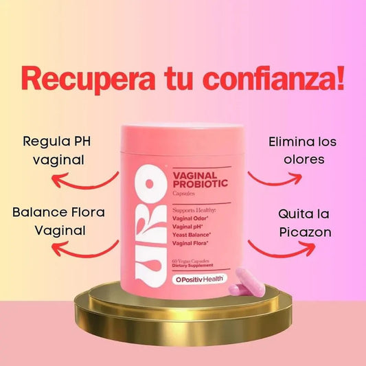 Probiótico Vaginal URO Para Mujer Equilibrio de PH